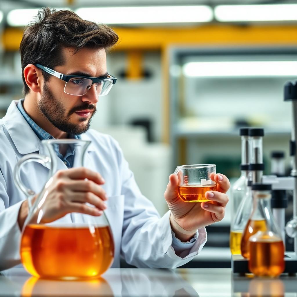 Petroleum quality testing laboratory